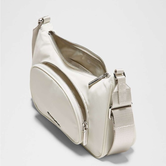 Crossbody Bag with Nano Pouch - Bone - Picture 2 of 10